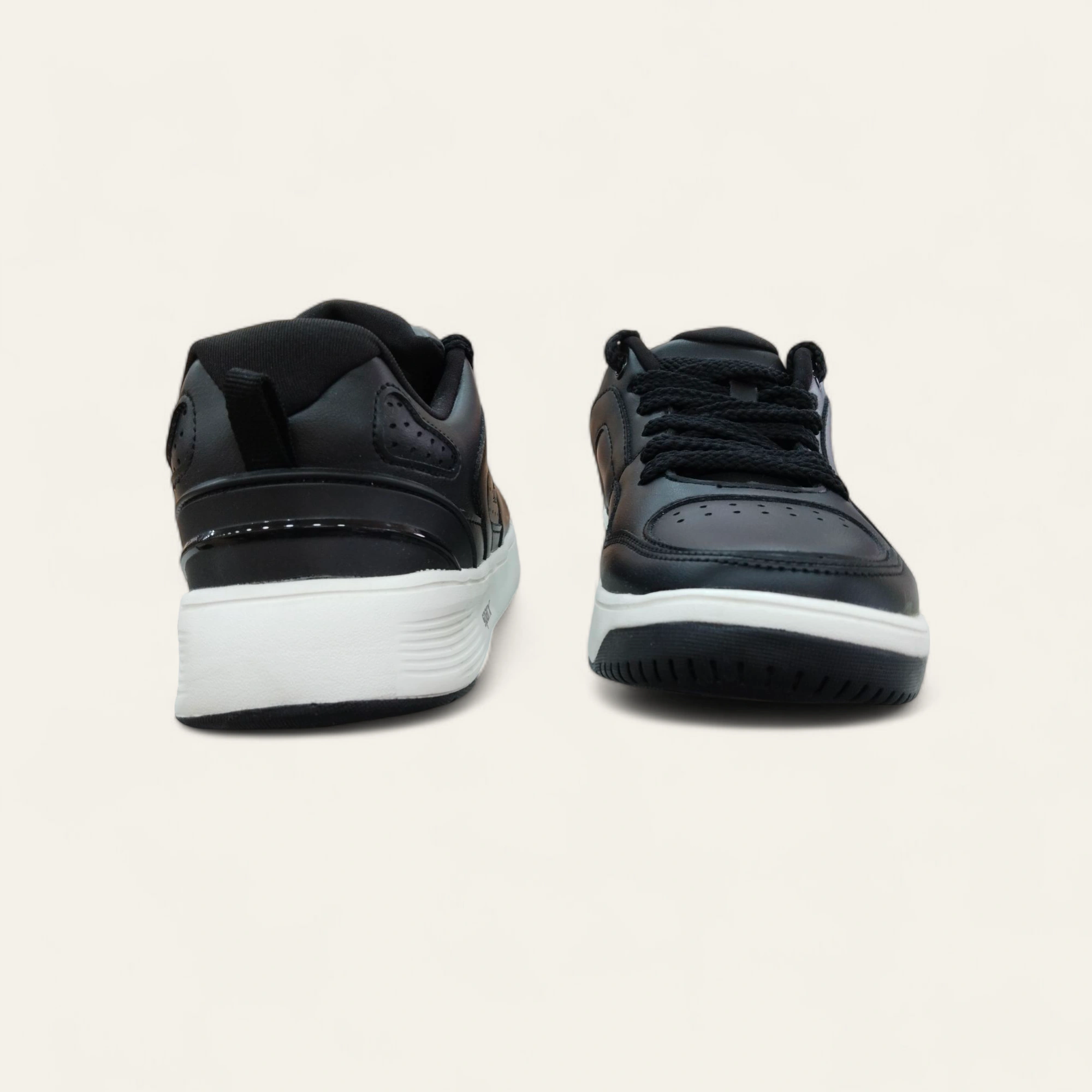 Sparx SM960 Black/Pearl White - Men's Casual Sneakers Sparx SM960 Black/Pearl White - Men's Casual Sneakers