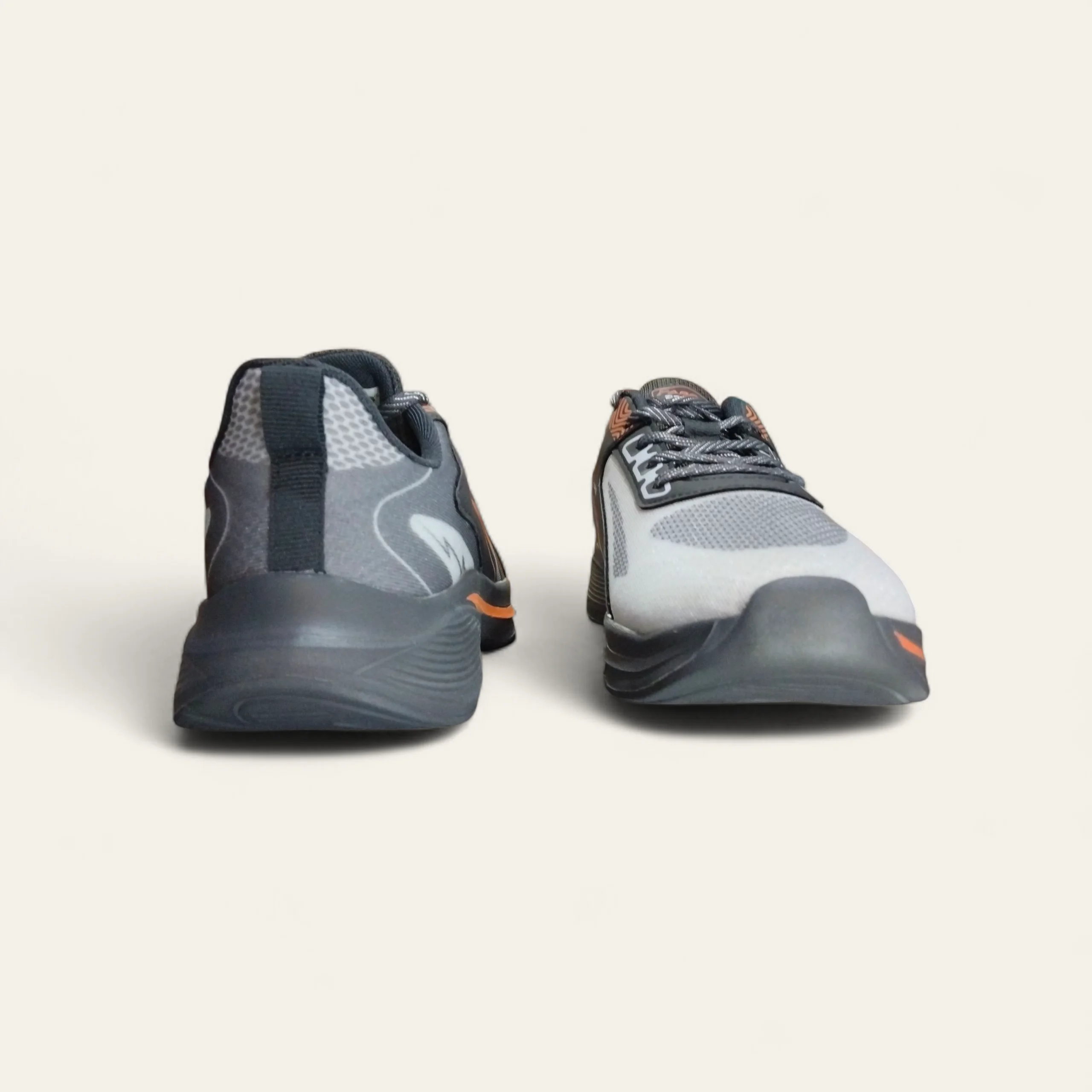 Buy Abros Elan Off White/Grey - Men's Running Shoes