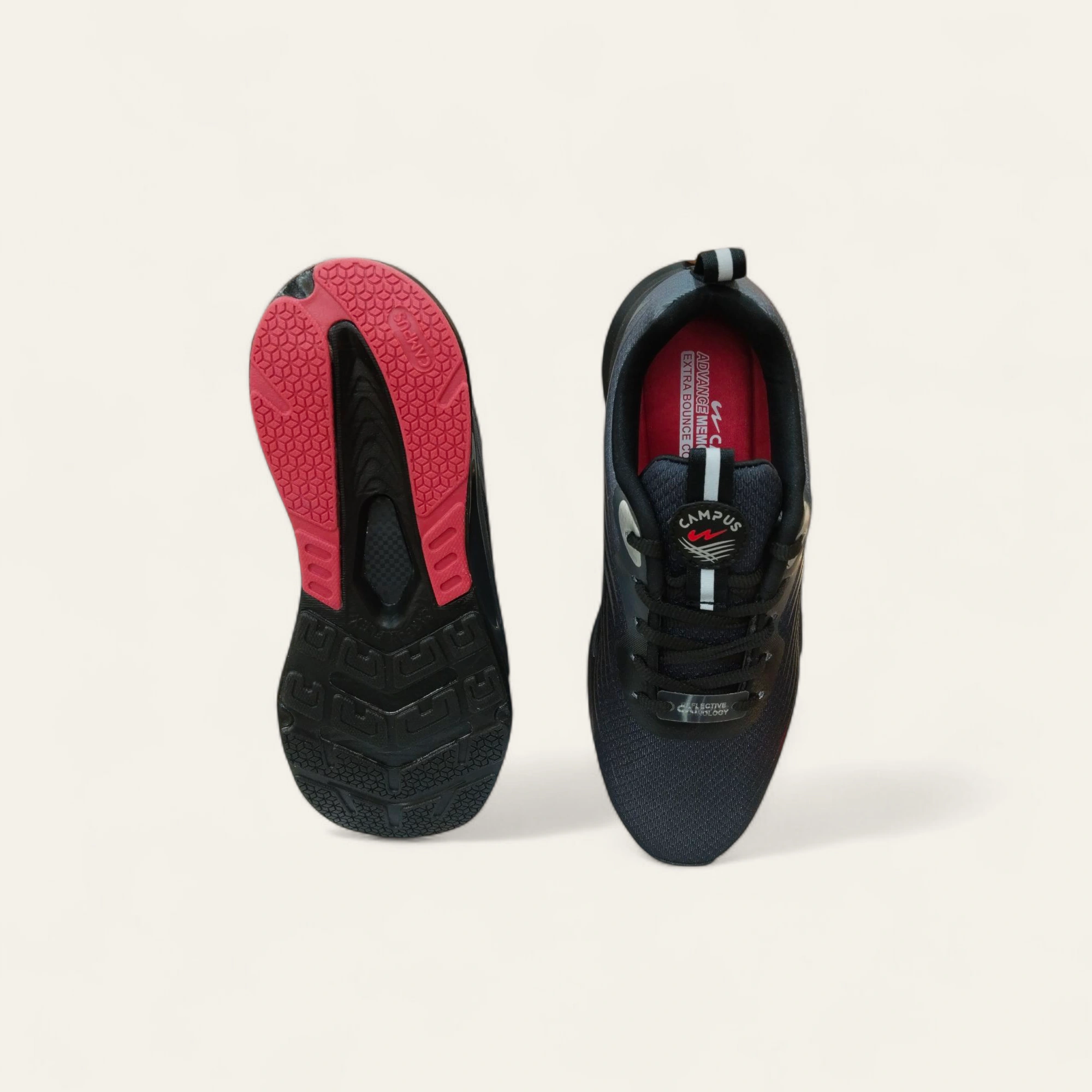 Campus Funk Black - Men's Sports Shoes Campus Funk Black - Men's Sports Shoes