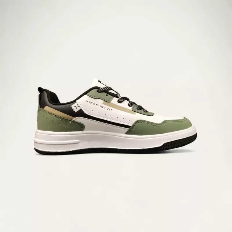 Speed Safari White/Pista - Men's Casual Sneakers Speed Safari White/Pista - Men's Casual Sneakers